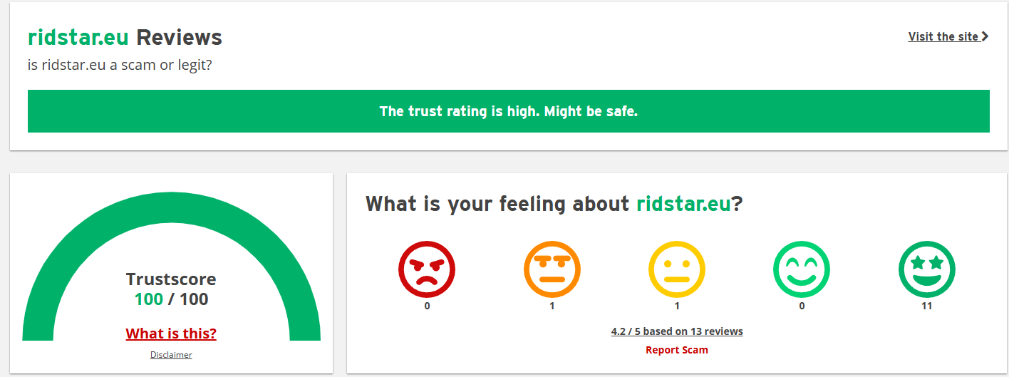 ridstar trust