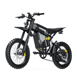 Electric Dirt Bike COSWHEEL R6000, 7000W Peak, 60V 30Ah, 17" Off-Road Tires