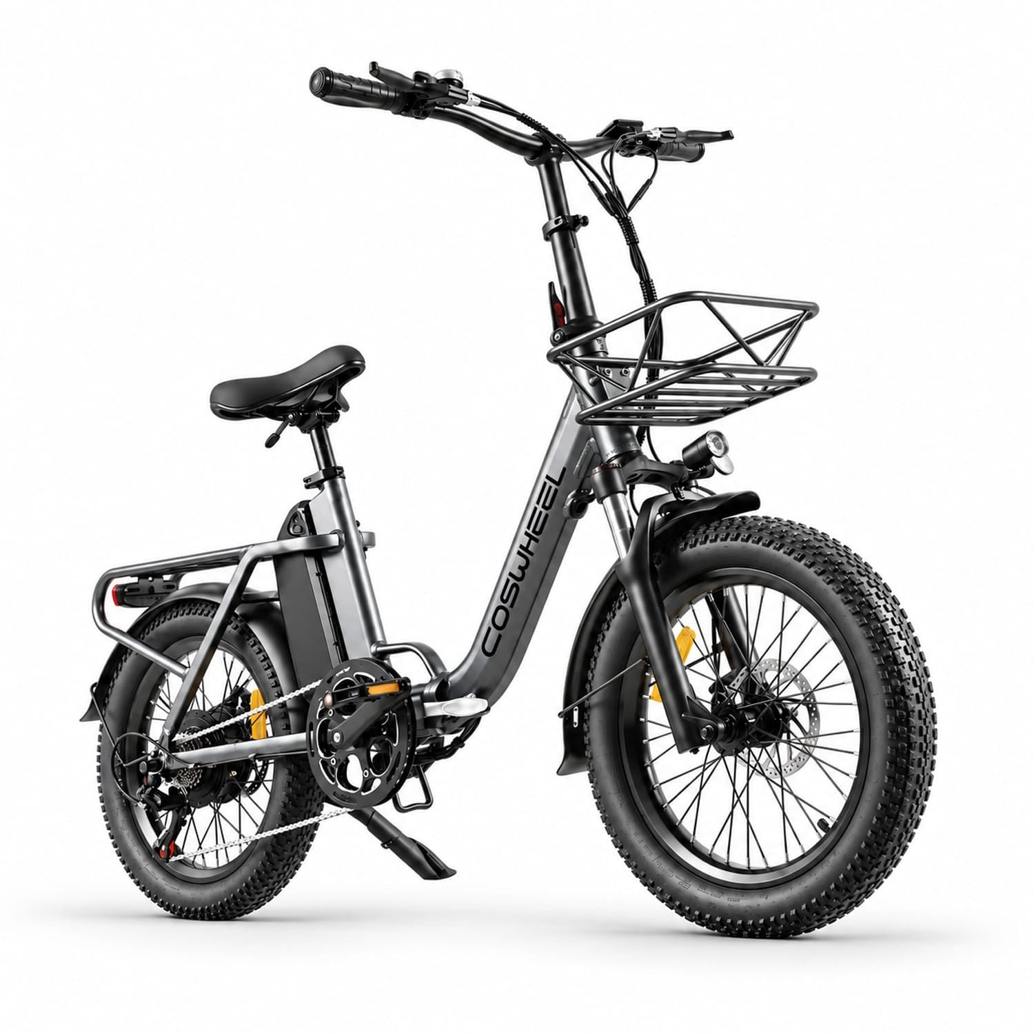 COSWHEEL Y20L Step-Thru Folding Electric Bike side view