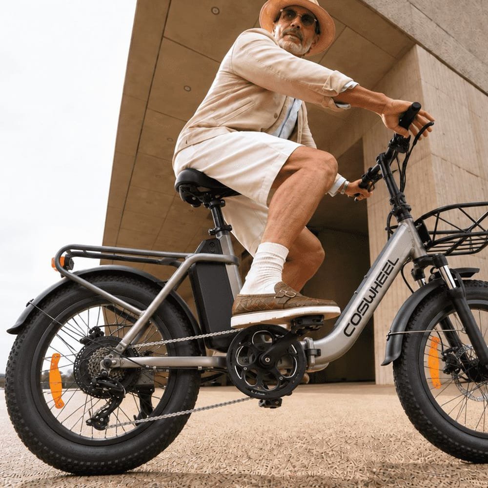 COSWHEEL Y20L electric bike with front basket